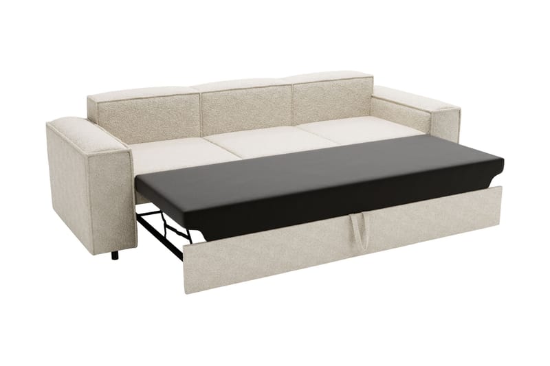 Bysantinsk 3-Seters Sovesofa - Beige - Møbler - Sofaer - Sovesofaer