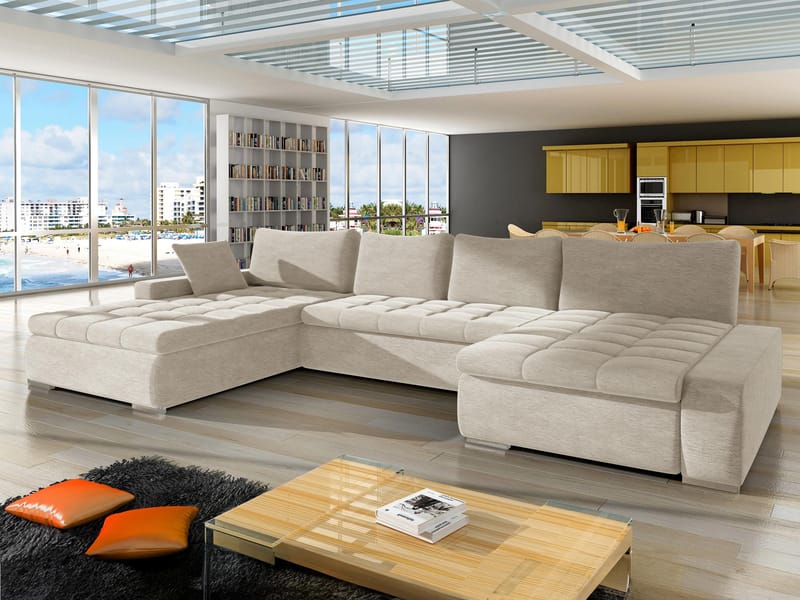 Cillo 6-seters U-sofa - Møbler - Sofaer - Hjørnesofa