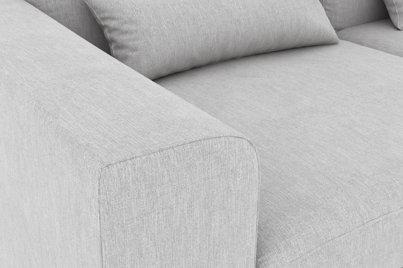 Copenhagen 4-seters Stoffsofa - Lys grå - Møbler - Sofaer - 4 seter sofa