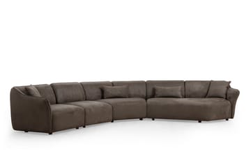 Damor Buet Sofa 5-seter - Brun - Møbler - Sofaer