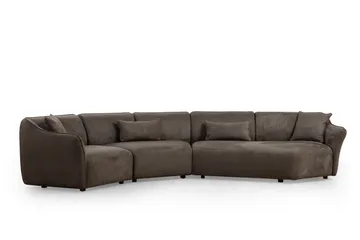 Damor Buet Sofa 5-seter - Brun - Møbler - Sofaer