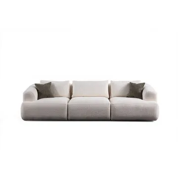 Dashwood 3-seters sofa - Hvit - Møbler - Sofaer - Sofa 3 seter