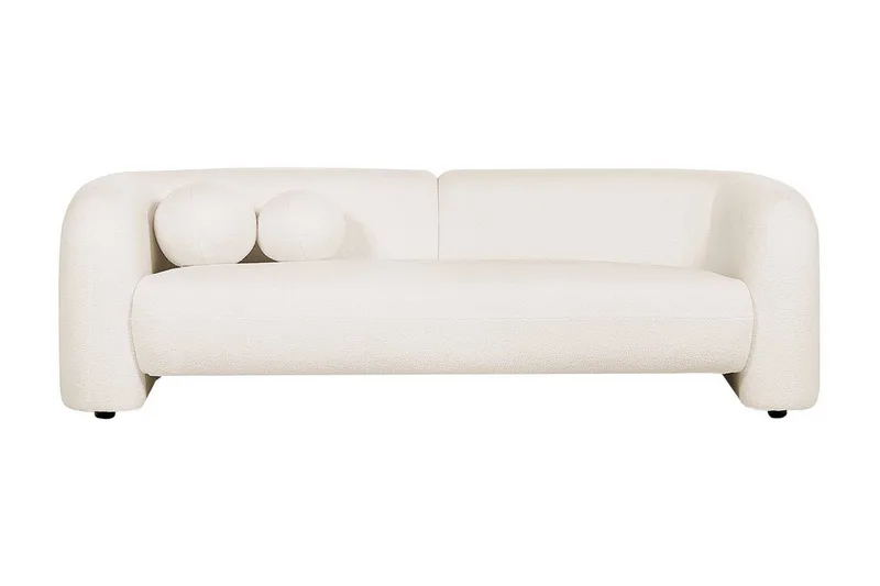 Fabion Sofa 3-seter, Hvit