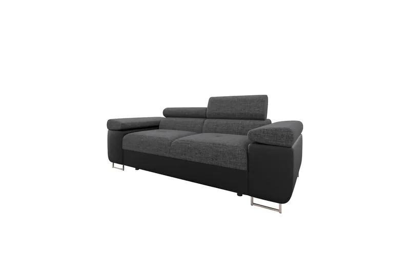 Gabina Sofa 2-seter, Svart/Grå