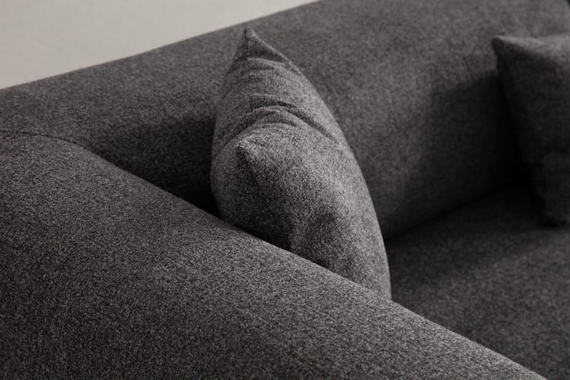Gio 3-seters Sofa - Antrasitt - Møbler - Sofaer - Sofa 3 seter