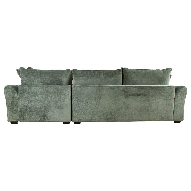 Hjørnesofa Denvi Høyre - mintgrønn - Møbler - Sofaer - Sofa med sjeselong