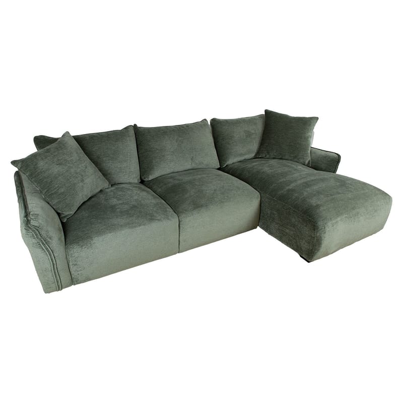 Hjørnesofa Denvi Høyre - mintgrønn - Møbler - Sofaer - Sofa med sjeselong