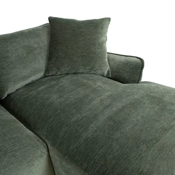 Hjørnesofa Denvi Høyre - mintgrønn - Møbler - Sofaer - Sofa med sjeselong