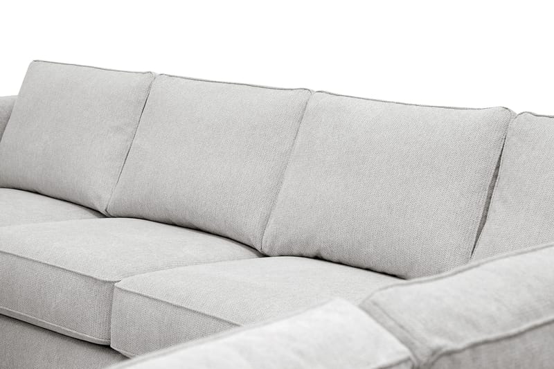 Optus 5-seters hjørnesofa med vendbar divan - Lysegrå - Møbler - Sofaer - Hjørnesofa - Hjørnesofa med divan