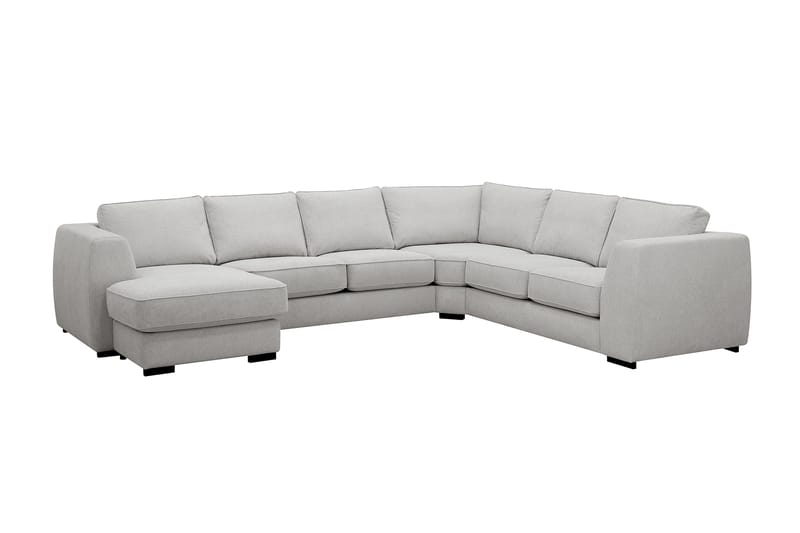 Optus 5-seters hjørnesofa med vendbar divan - Lysegrå - Møbler - Sofaer - Hjørnesofa - Hjørnesofa med divan