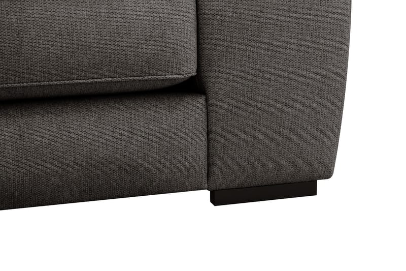 Optus 5-seters hjørnesofa med vendbar divan - Mørkegrå - Møbler - Sofaer - Hjørnesofa - Hjørnesofa med divan