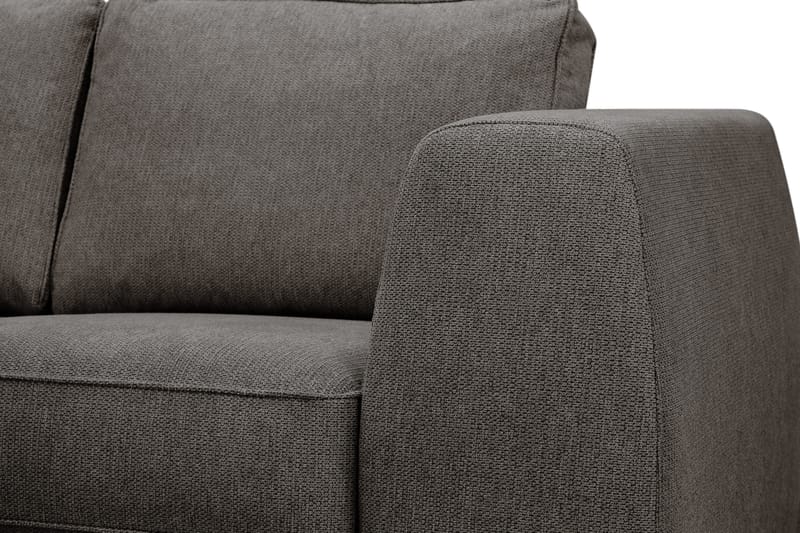 Optus 5-seters hjørnesofa med vendbar divan - Mørkegrå - Møbler - Sofaer - Hjørnesofa - Hjørnesofa med divan