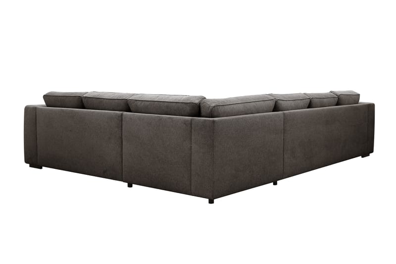 Optus 5-seters hjørnesofa med vendbar divan - Mørkegrå - Møbler - Sofaer - Hjørnesofa - Hjørnesofa med divan