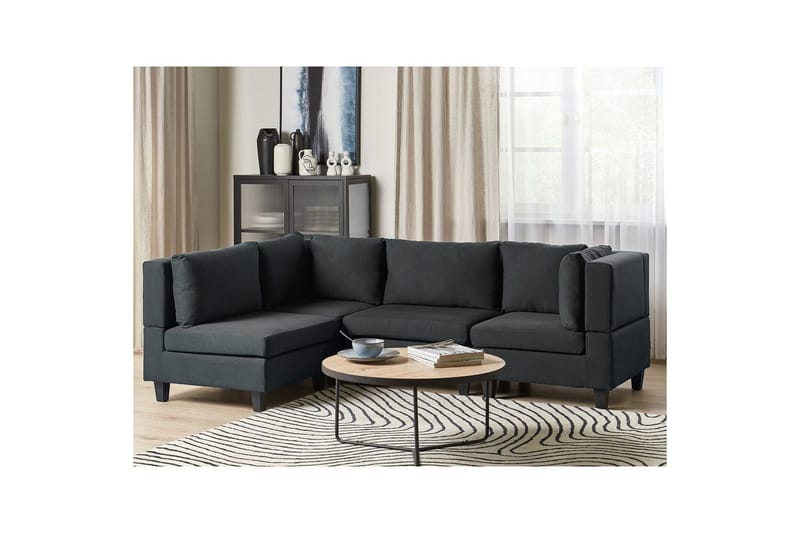 Hörnsoffa Black - Møbler - Sofaer - Modulsofaer - Komplett modulsofa