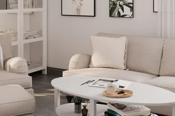 Howard Classic 3-seters Stoffsofa - Beige - Møbler - Sofaer - Howard sofa