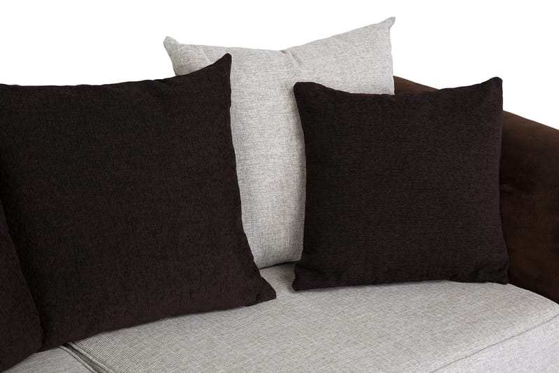 Toronto 3-seters Sofa - Brun/Beige - Møbler - Sofaer - Howard sofa