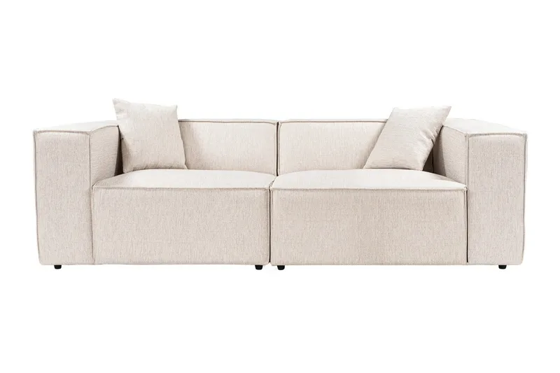 Kaolins Sofa 2-seter, Lys brun