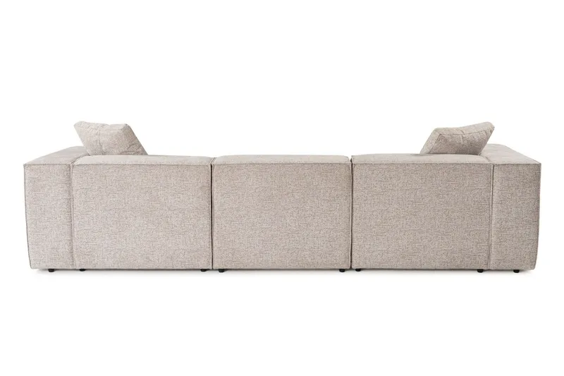 Kaolins Sofa 3-seter - Mokka - Møbler - Sofaer - Modulsofaer - Komplett modulsofa
