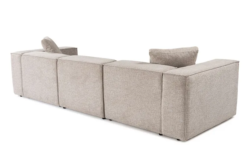 Kaolins Sofa 3-seter - Mokka - Møbler - Sofaer - Modulsofaer - Komplett modulsofa