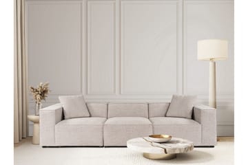 Kaolins Sofa 3-seter - Mokka - Møbler - Sofaer - Modulsofaer - Komplett modulsofa
