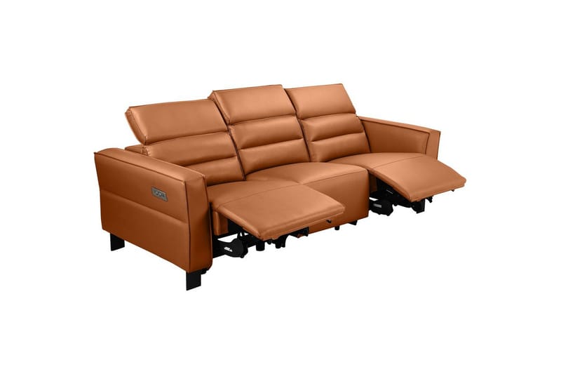 Carpari Reclinersofa 3-seter - Brun - Møbler - Sofaer - Reclinersofaer