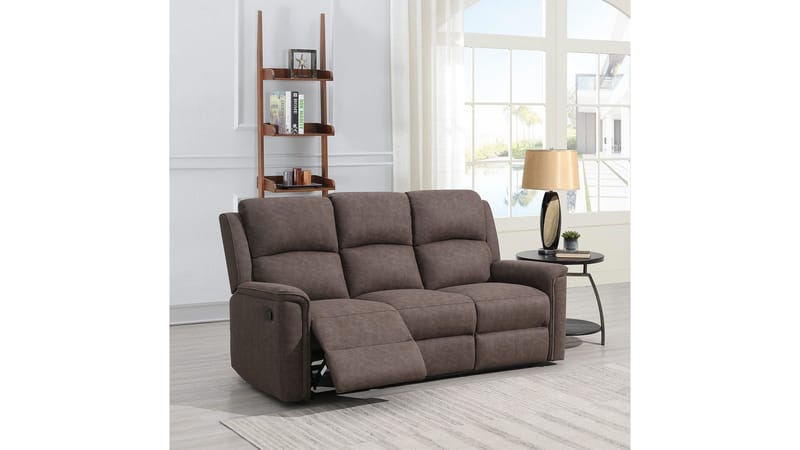 Orvella reclinersofa 2-seter - Brun - Møbler - Sofaer - Reclinersofaer - 2 seters kinosofa & reclinersofa