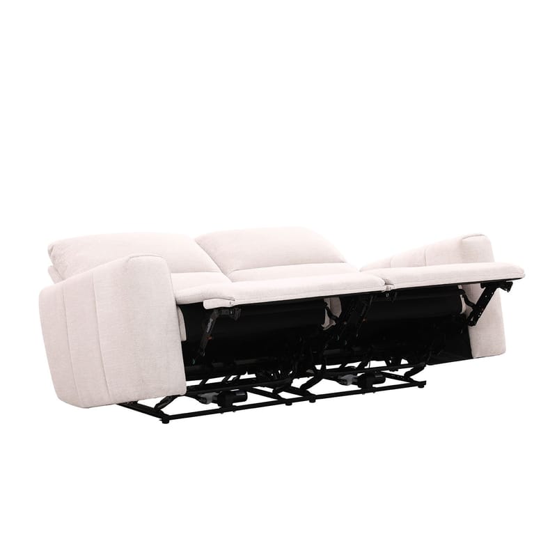 Reclinersofa Ödmark 3-seter med elektrisk mekanisme - lys beige - Møbler - Sofaer - Reclinersofaer - 3 seters kinosofa & reclinersofa