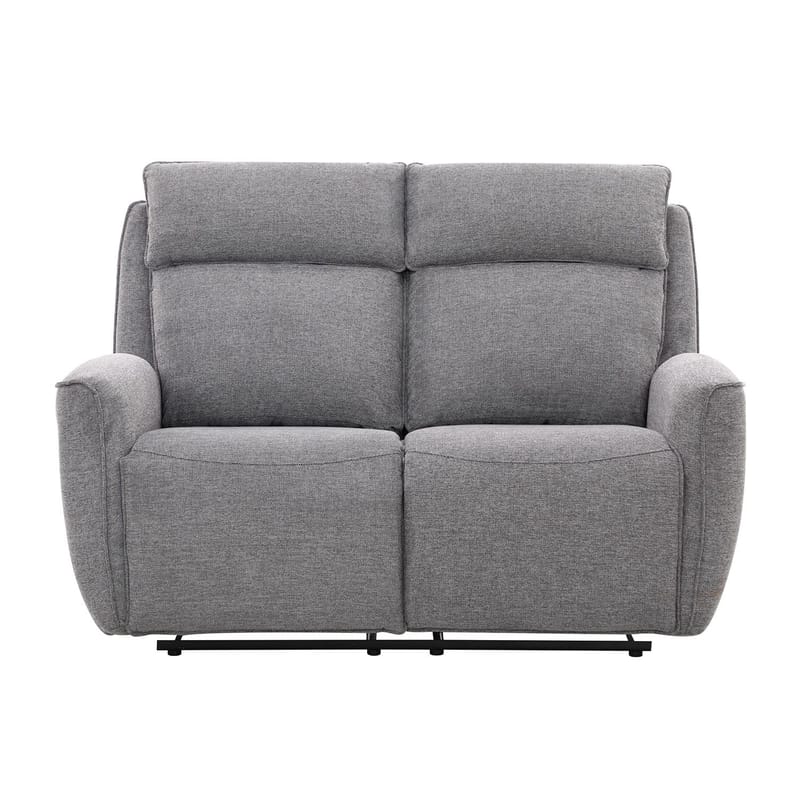 Reclinersofa Östvik 2-seter med manuell mekanisme - grå - Møbler - Sofaer - Reclinersofaer - 2 seters kinosofa & reclinersofa