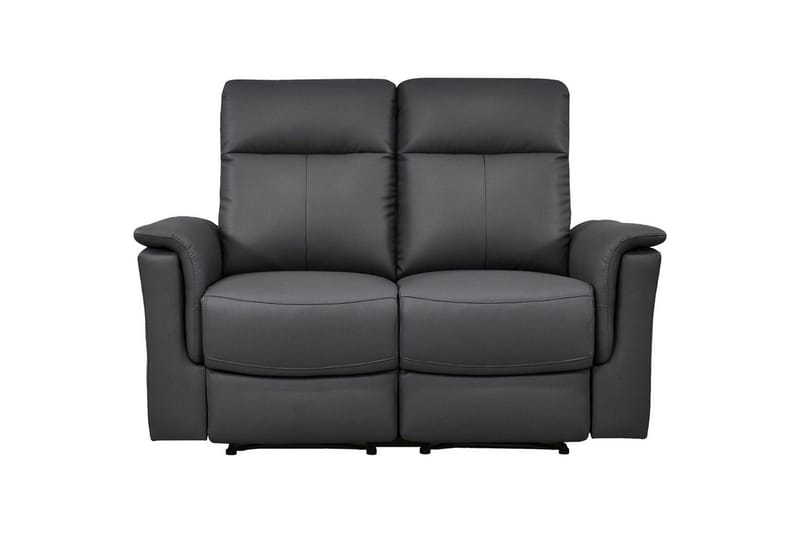 Sofa 2-seter Southbrook Grå, PU/tre/metall, Elektrisk recliner - Grå, PU/tre/metall, Elektrisk recliner - Møbler - Sofaer - Reclinersofaer - 2 seters kinosofa & reclinersofa