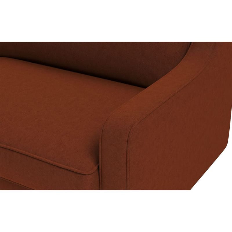 Lorvas 3-seters sofa - Rød - Møbler - Sofaer - Fløyel sofaer