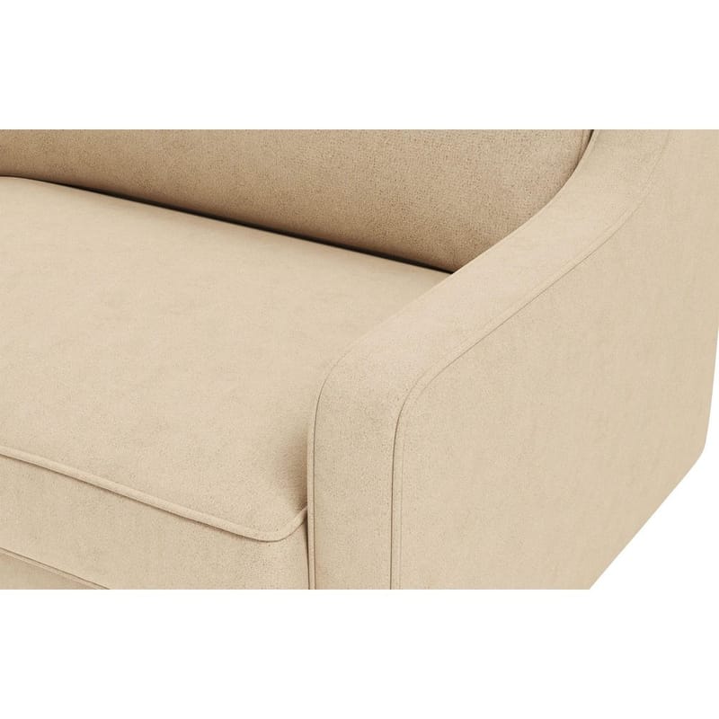 Lorvas 3-seters sofa - Sand - Møbler - Sofaer - Fløyel sofaer