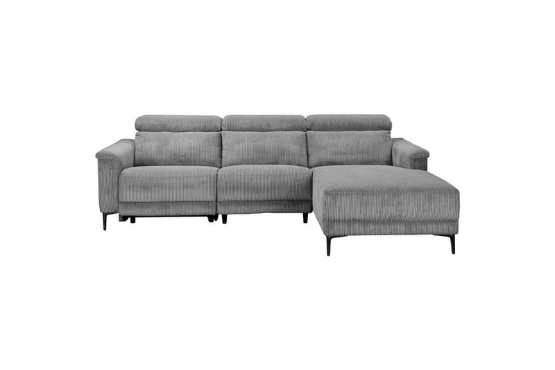 Lund Reclinersofa 3-seter, Grå