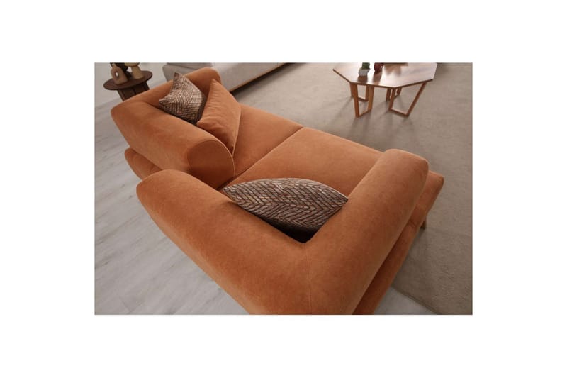 Malkiat Sofa 2-seter - Oransje - Møbler - Sofaer - 2 seter sofa