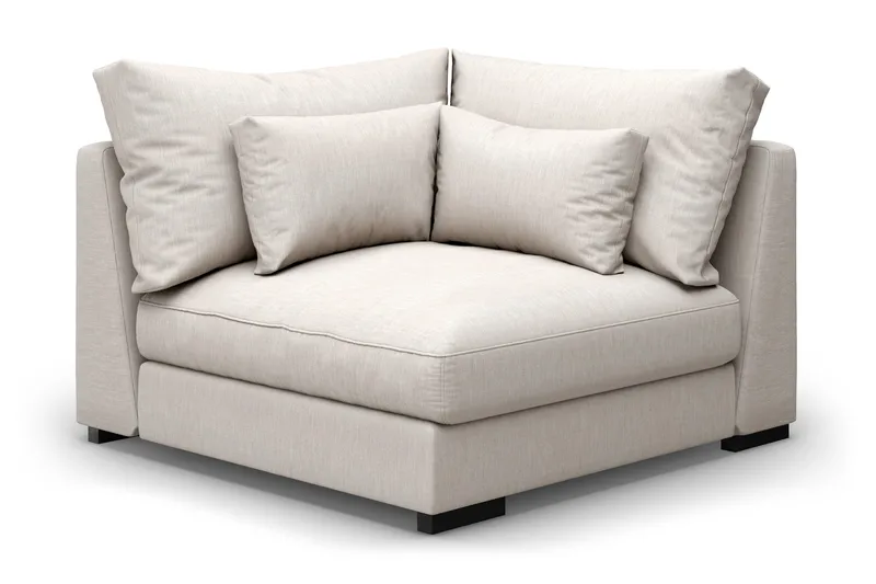 Dubai hjørnemodul ekstra dyp, Beige