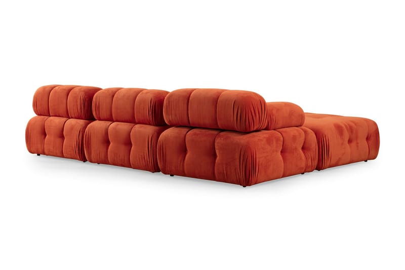 Belgin Modulsofa 3-seter - Rød - Møbler - Sofaer - Modulsofaer - Komplett modulsofa