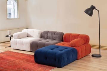 Belgin Modulsofa 3-seter - Rød/Hvit - Møbler - Sofaer - Modulsofaer - Komplett modulsofa