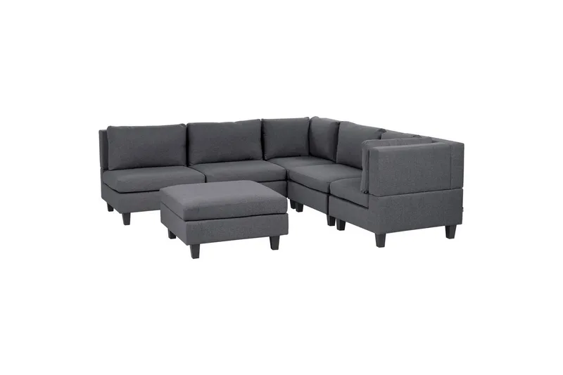 Komplett modulsoffa Grå