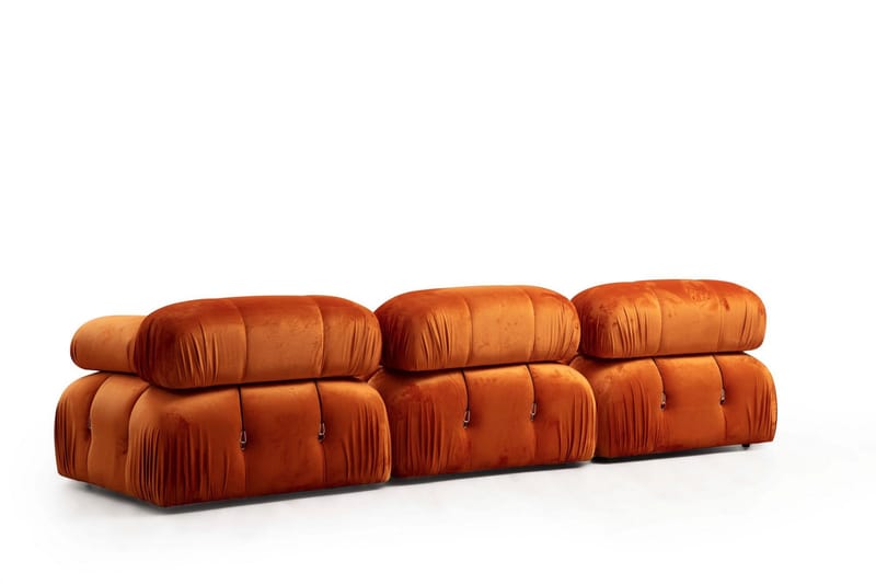 Belgin Midtmodul 95 cm - Oransje - Møbler - Sofaer - Modulsofaer - Midtmodul