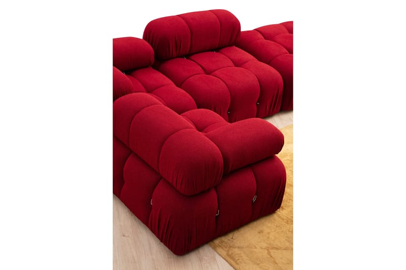 Belgin Midtmodul 95 cm - Rød - Møbler - Sofaer - Modulsofaer - Midtmodul