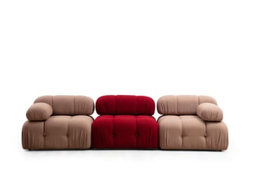 Belgin Midtmodul 95 cm - Rød - Møbler - Sofaer - Modulsofaer - Midtmodul