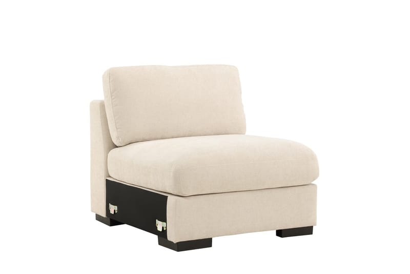 Midtmodul Salerno i stoff - Beige - Møbler - Sofaer - Modulsofaer - Midtmodul