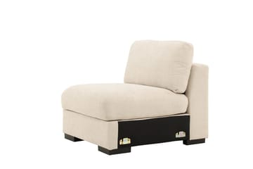 Midtmodul Salerno i stoff - Beige - Møbler - Sofaer - Modulsofaer - Midtmodul