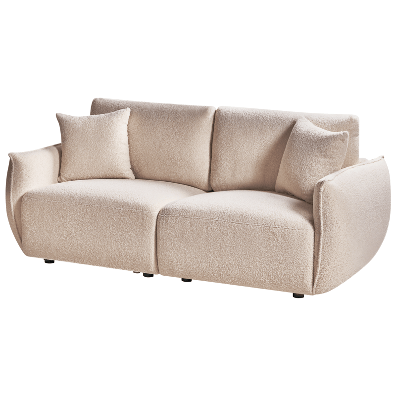 Modulsofa 2-seter Mesnali - Beige - Møbler - Sofaer - Modulsofaer - Komplett modulsofa