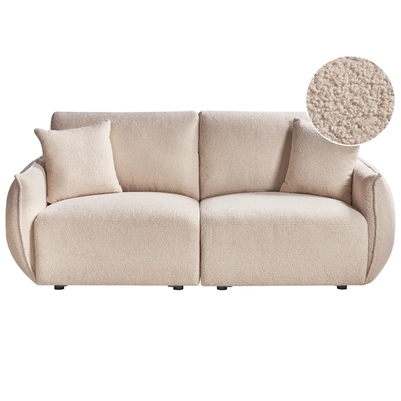 Modulsofa 2-seter Mesnali, Beige