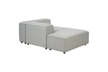 Schäslong Grey||Black Right-faced - Møbler - Sofaer - Modulsofaer - Øvrige moduler for modulsofa