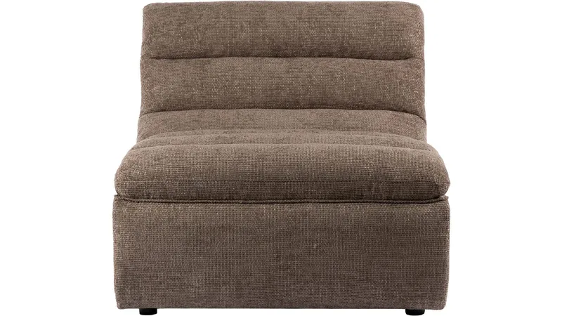 Valdoro midtmodul i stoff 87 cm - Mink - Møbler - Sofaer - Modulsofaer - Midtmodul