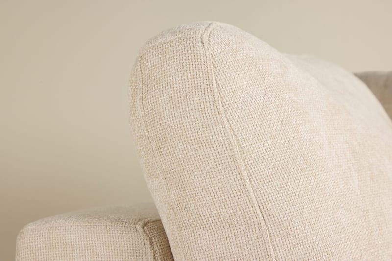 Venstremodul Salerno i stoff - Beige - Møbler - Sofaer - Modulsofaer - Hjørnemodul