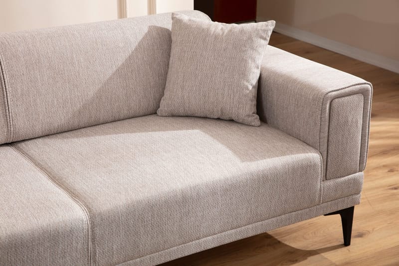 Naoko 3-seter Sofa - Lysebrun - Møbler - Sofaer - 2 seter sofa