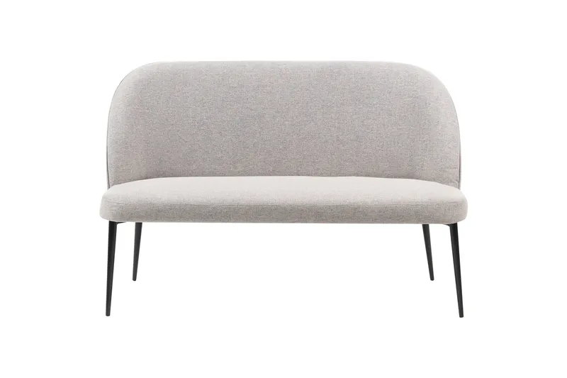 Osbyn Sofa 2-seter, Svart/Grå