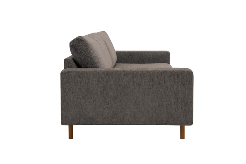 Scandi dyp 3-seters sofa i chenille - Grå - Møbler - Sofaer - Fløyel sofaer